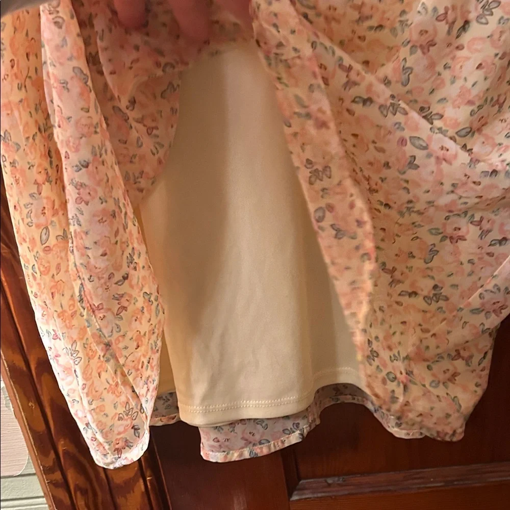 Floral Wrap-Front Mini Dress - Picture 5 of 12